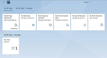 MyPortal screenshot
